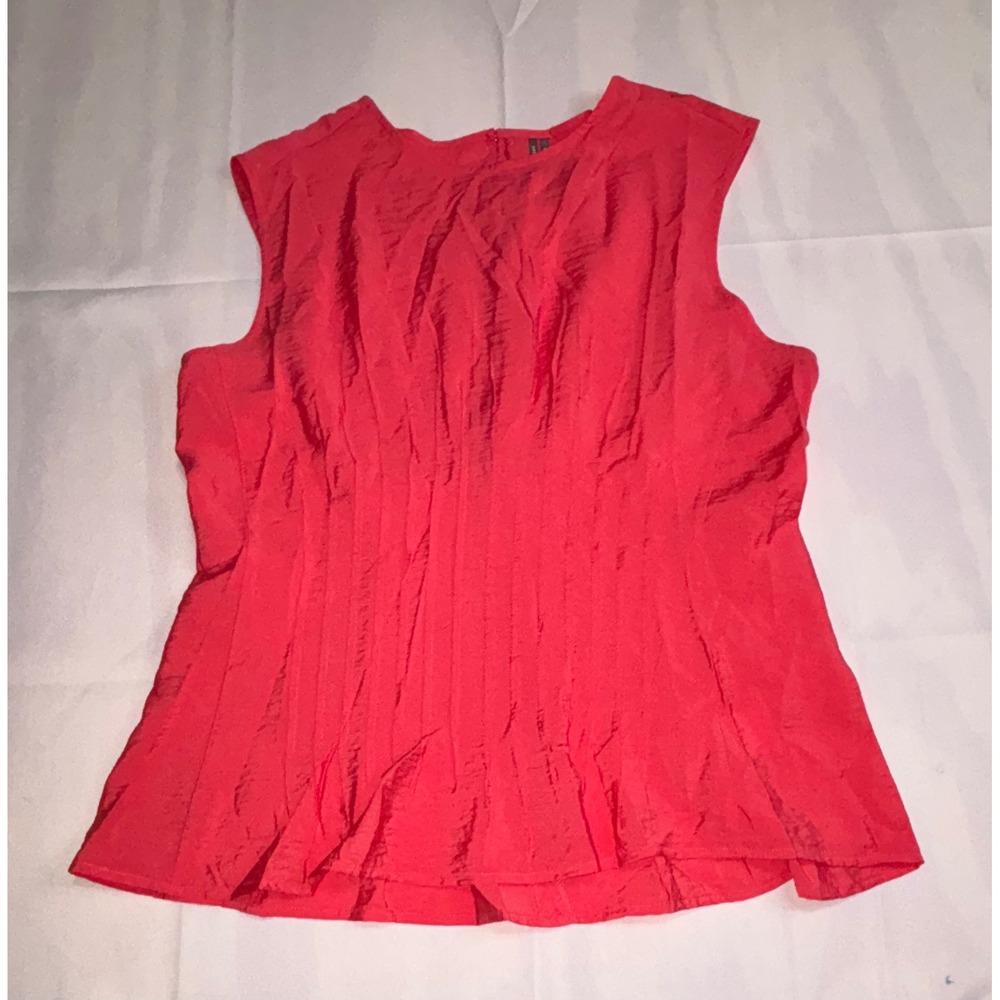 Anthropologie Coral Sleeveless Blouse - New with tags